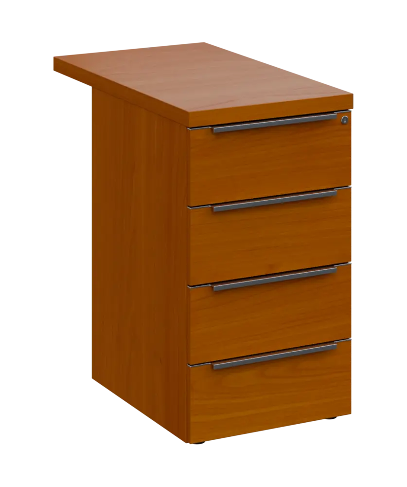 SIKC - 81 kontejner přístavný, 4-zásuvkový, deska 36 mm, centrální zámek, třešeň šumavská